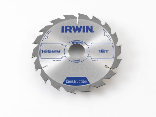 IRWIN 165x30x2,5MM PIŁA TARCZOWA DO DREWNA 18Z 1897193