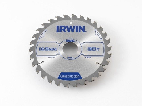 IRWIN 165x30x2,5MM PIŁA TARCZOWA DO DREWNA 30Z 1897194