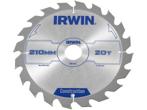  IRWIN  210x30x2,5MM PIŁA TARCZOWA CSB  20Z 1897203