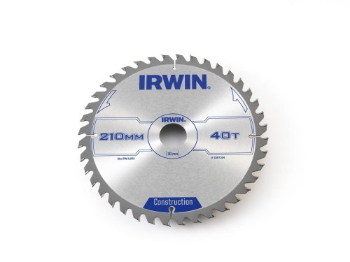 IRWIN 210x30x2,5MM PIŁA TARCZOWA DO DREWNA 40Z 1897204