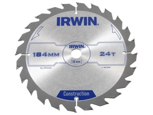 IRWIN PIŁA TARCZOWA DO OGÓLNEGO ZASTOSOWANIA CSB 184MM 24T 1907699