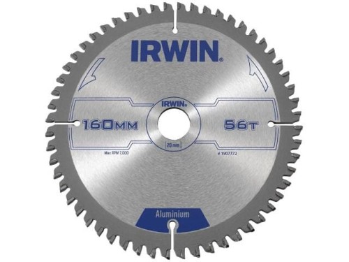  IRWIN  160x20x2,5MM PIŁA TARCZOWA CSB PRO AL 56Z 1907772