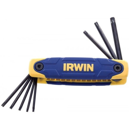 IRWIN KLUCZE TORX T9-T40 ZESTAW SKŁADANY 8 SZTUK T10767