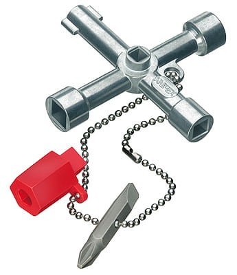 KNIPEX KLUCZ WIELOFUNKCYJNY DO SZAF STEROWNICZYCH 001103