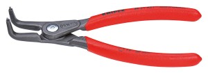 KNIPEX SZCZYPCE PRECYZYJNE DO PIERŚCIENI OSADCZYCH SPRĘŻYNUJĄCYCH ZEWNĘTRZNE WYGIĘTE 130MM 4921A11