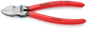 KNIPEX SZCZYPCE TNĄCE BOCZNE DO TWORZYWA SZTUCZNEGO 160MM 7201160