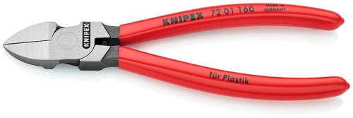 KNIPEX SZCZYPCE TNĄCE BOCZNE 160MM 7211160