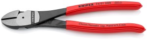 KNIPEX SZCZYPCE TNĄCE BOCZNE O ZWIĘKSZONYM PRZEŁOŻENIU 200MM 7401200