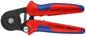 KNIPEX SZCZYPCE SAMONASTAWNE DO ZGNIATANIA TULEJEK 0.08-10MM2 975314 - DARMOWA WYSYŁKA
