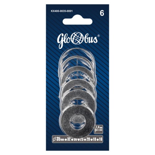 GLOBUS PIERŚCIENIE REDUKCYJNE GR. 1,4 35/32, 35/30, 35/25, 35/20, 35/18, 35/16  KX400-0035-0001
