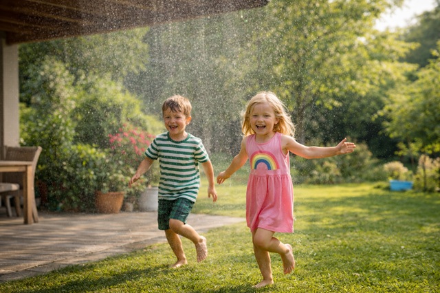 Kurtyna wodna do ogrodu – ratunek na upały